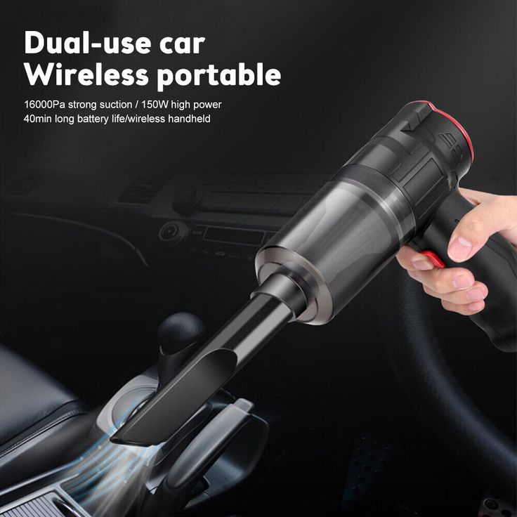 3-in-1 Vacuum Cleaner for Car & Home – Compact, Cordless, Wet & Dry, Blower Function, Mini & Portable for Sofa, Dust, and Deep Cleaning